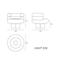 Flora Mana Armchair, Sheepskin