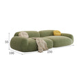Gretchen Lovely Two Seater Sofa, Velvet